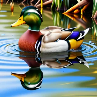 background duck