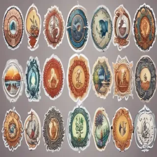 clipart of stickers