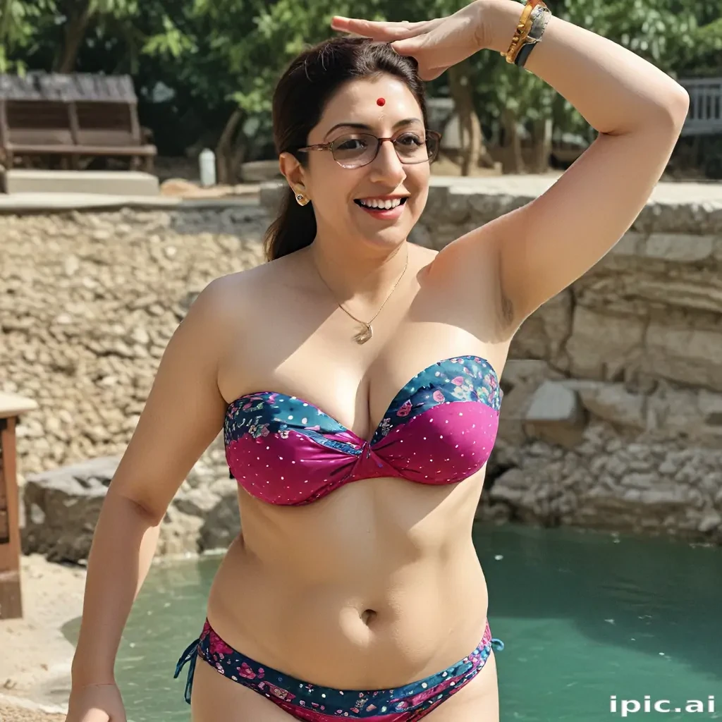 smriti irani in bikini