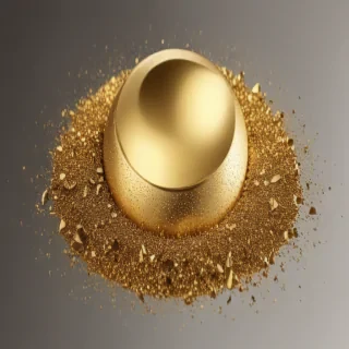 gold glitter png