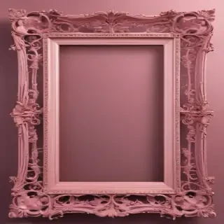 pink frame png