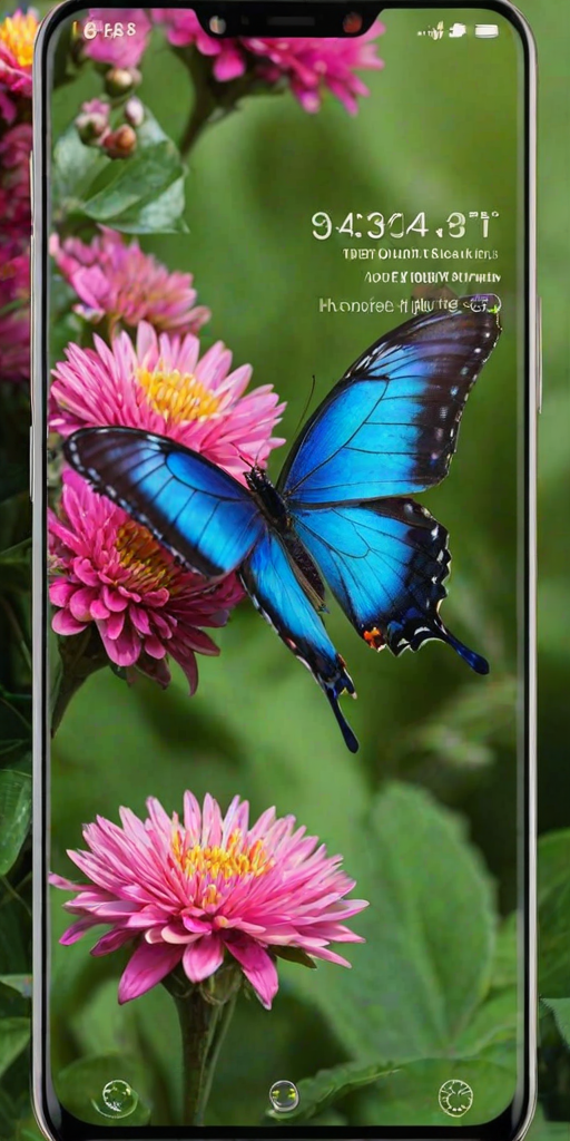 butterfly home screen