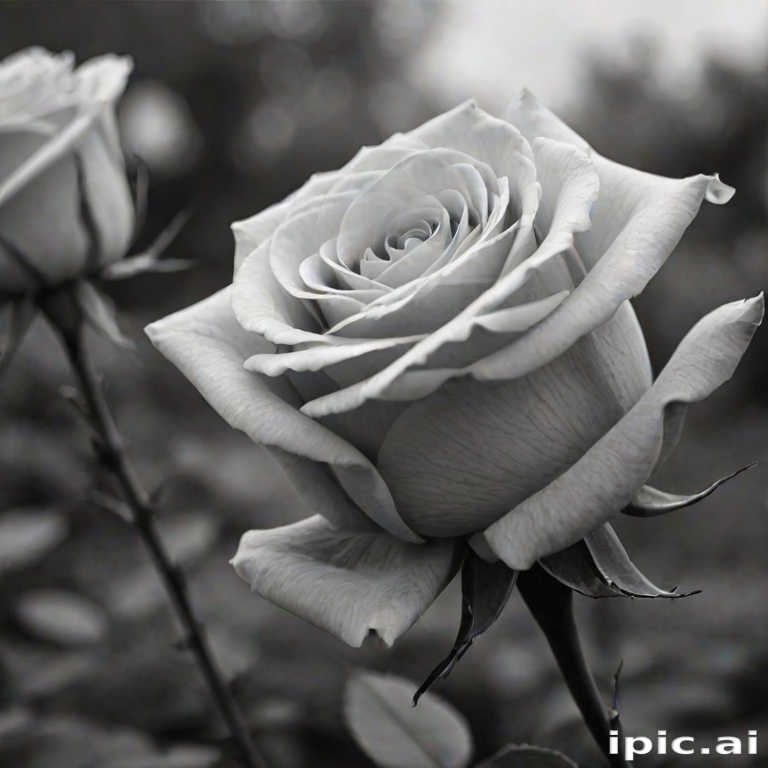 rose pictures in black and white