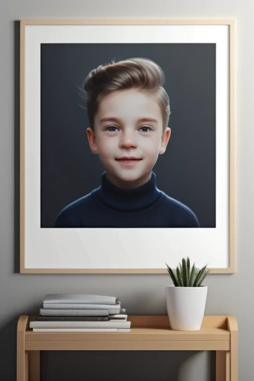 art print mockup