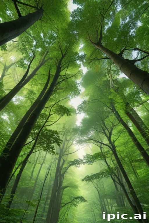 green forest aesthetic