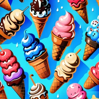 ice cream background