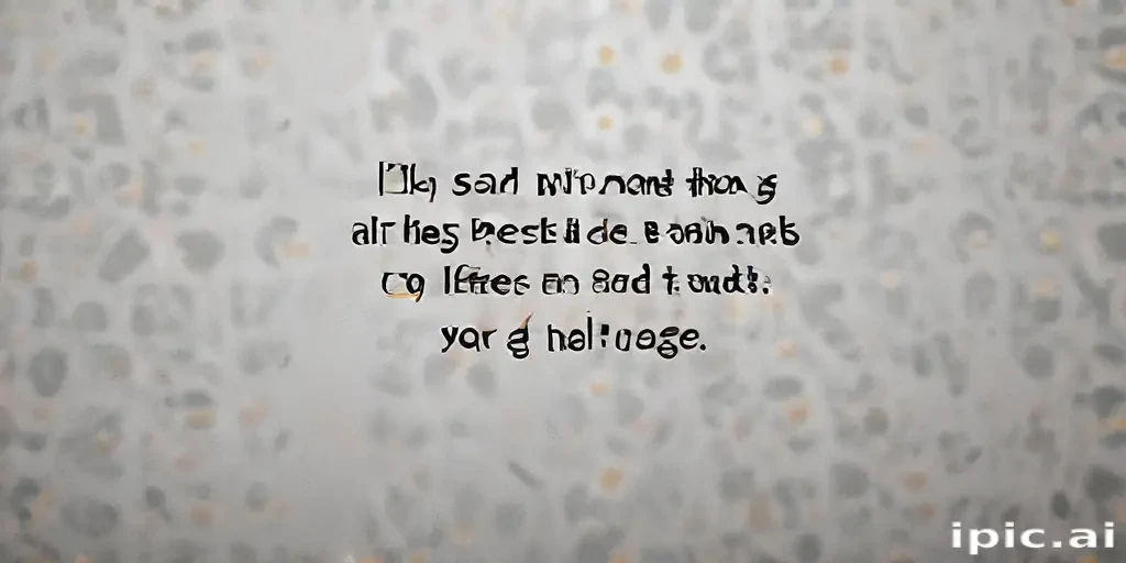 sad saying wallpaper