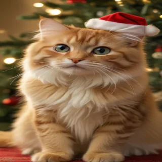 merry christmas cats images