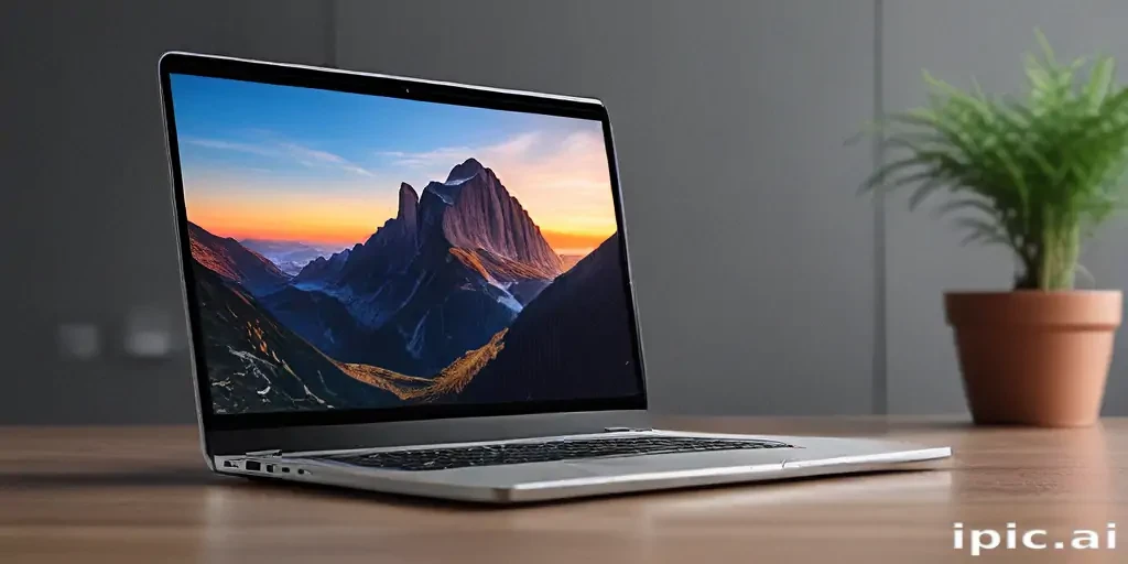 laptop computer mockup