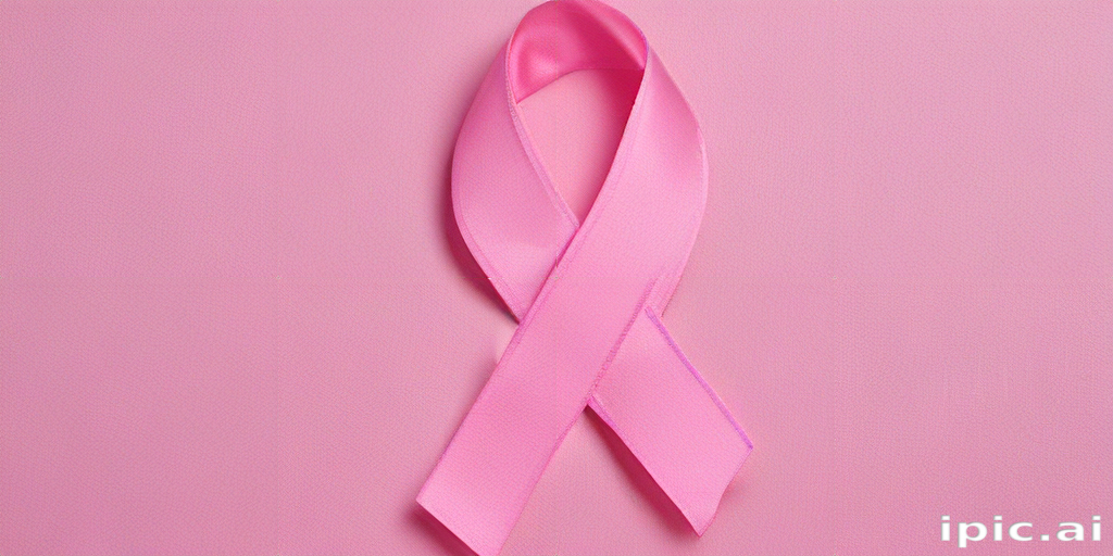 Symbol of Hope and Strength: A Pink Ribbon for Breast Cancer Awareness