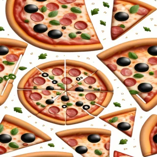transparent pizza clipart