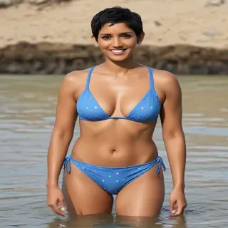 naga munchetty bikini