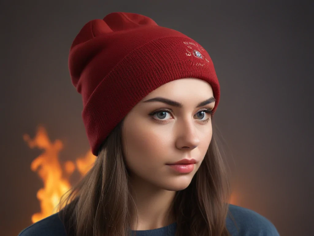beanie mock up