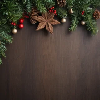 simple christmas iphone wallpaper