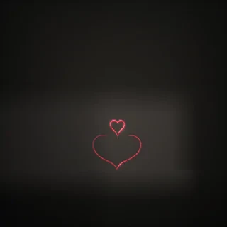 heart wallpaper black
