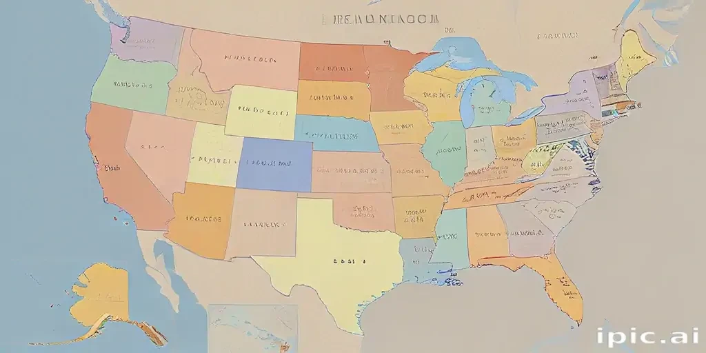 show me a map of the united states