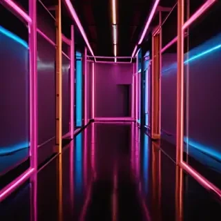 neon background aesthetic