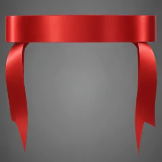 red ribbon png