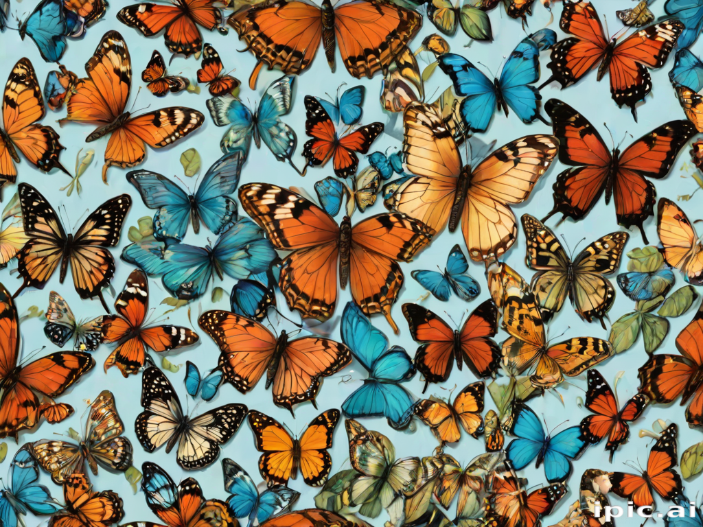 png butterflies
