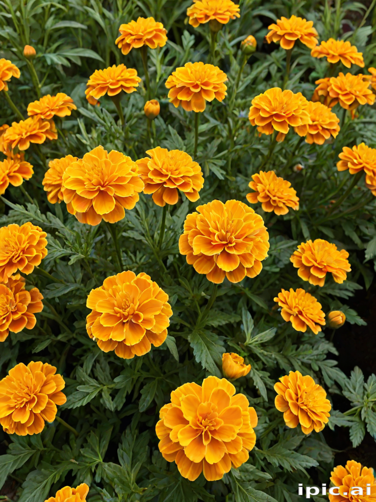 marigolds transparent
