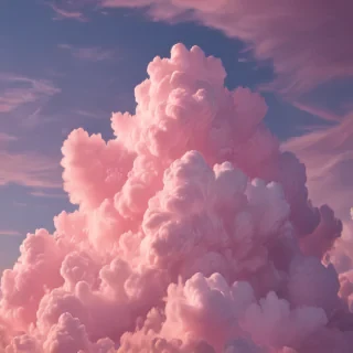 pink cloud wallpaper