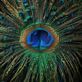 peacock feather images