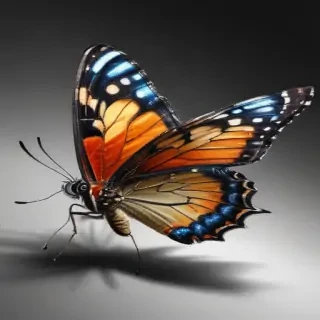 drawing pic of butterfly