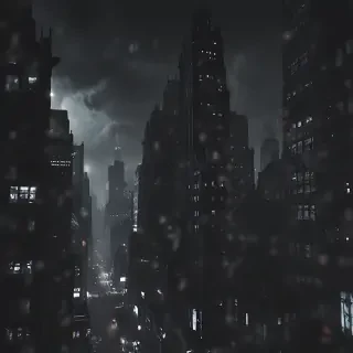 dark city background