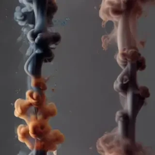 smoke no background