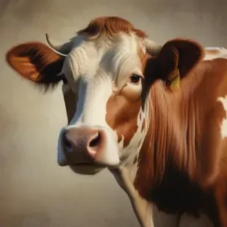 aesthetic cow print