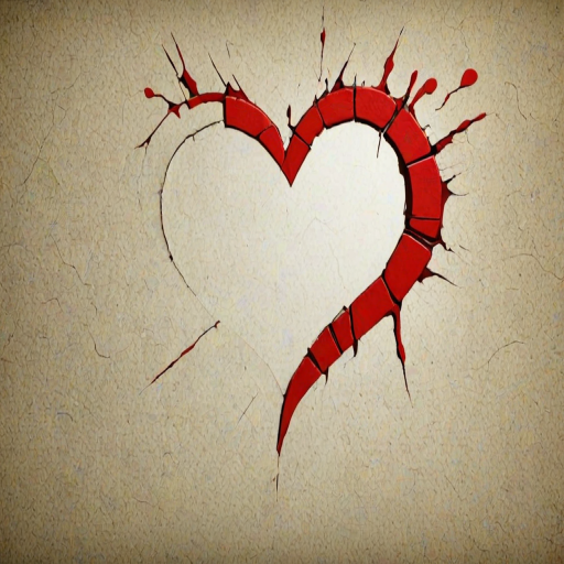 heart broken wallpaper