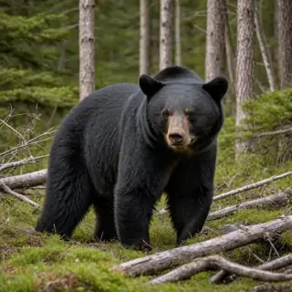black bear png