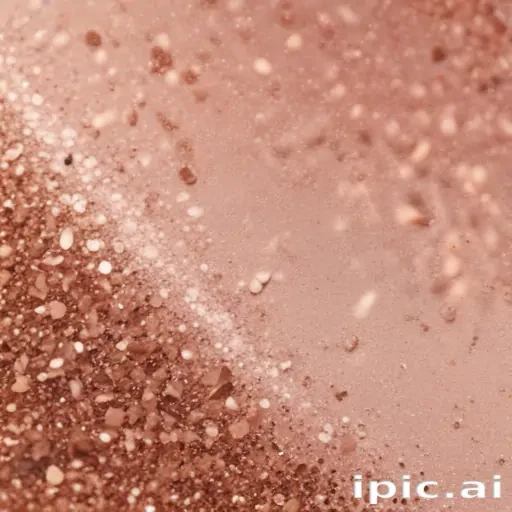 rose gold glitter background