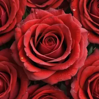 red rose background