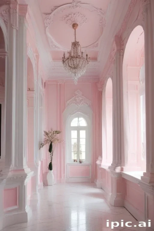 pink and white aesthetic