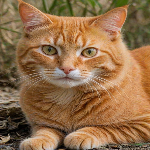 orange cat