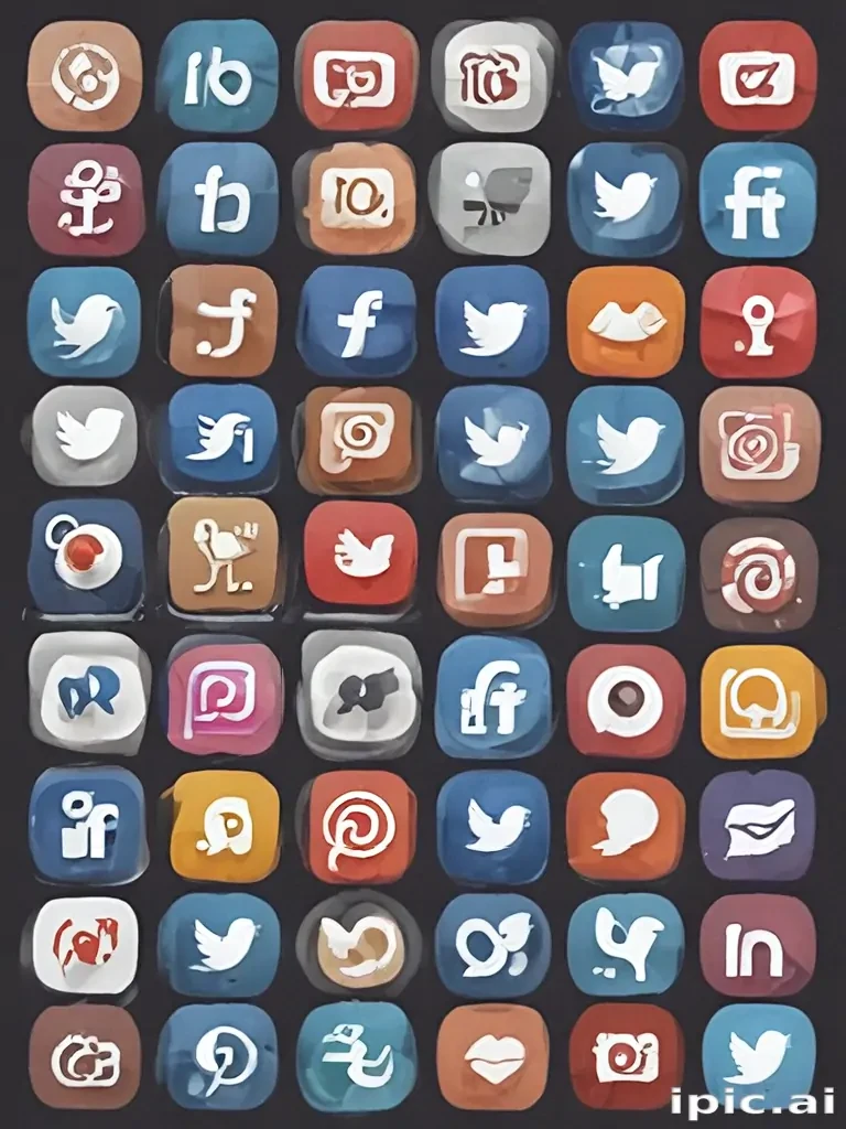 social media icons