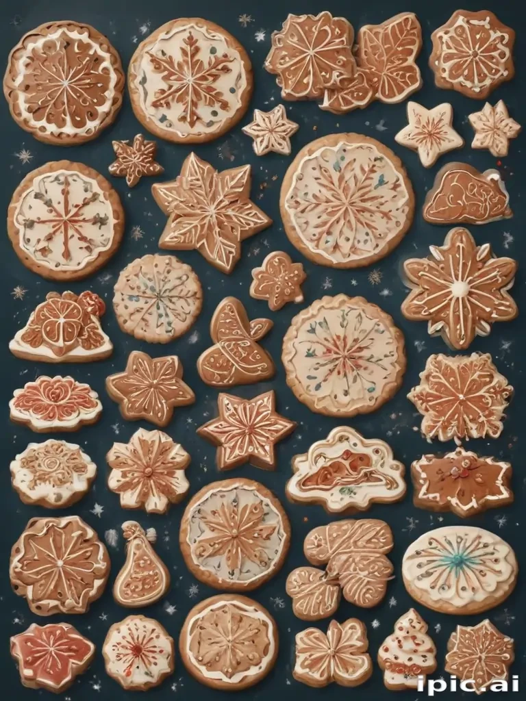 holiday cookie clipart