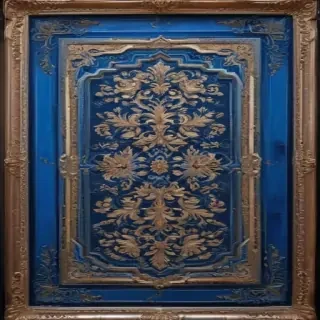 blue borders