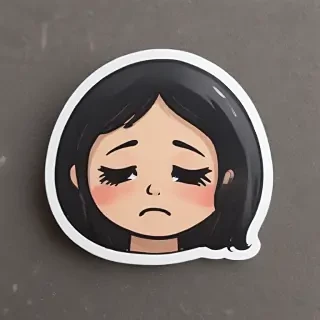 sad sticker