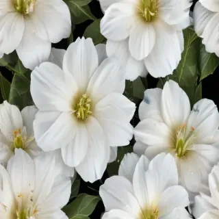 white flower transparent background