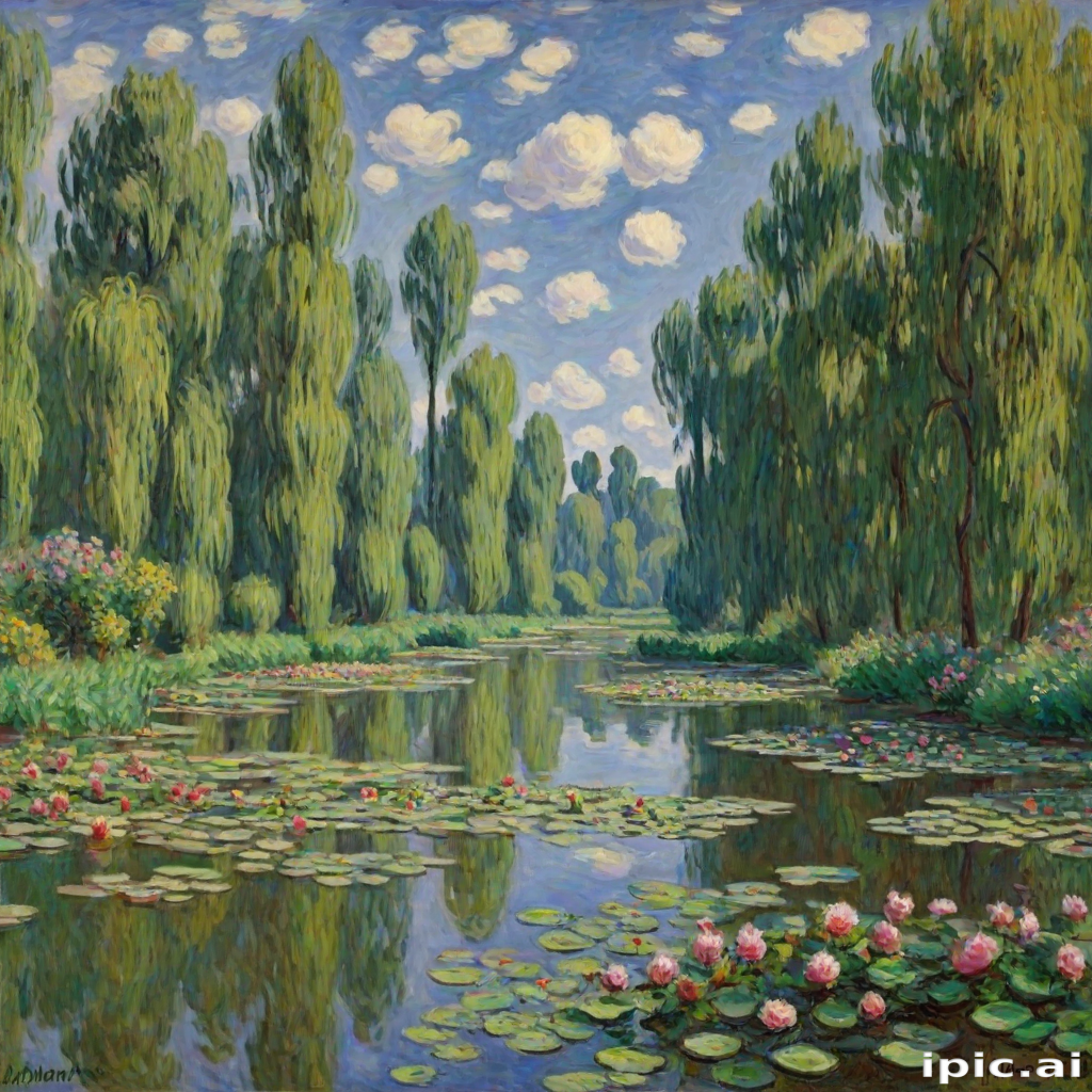 monet paintings wallpaper