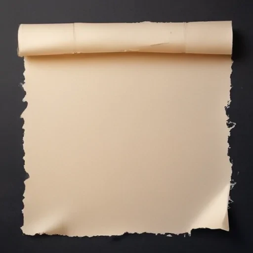 transparent background ripped paper