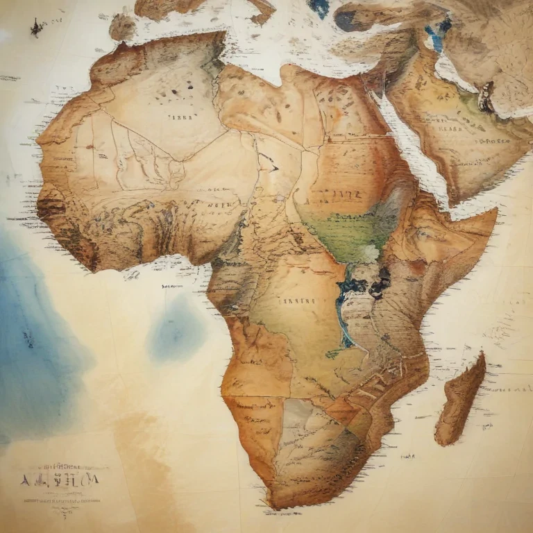 map of africa