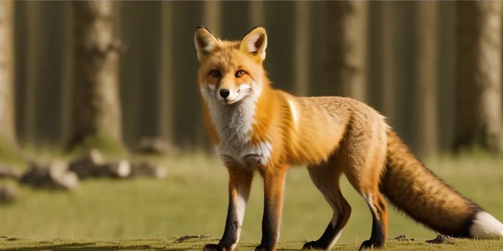 background fox
