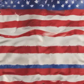 american flag aesthetic