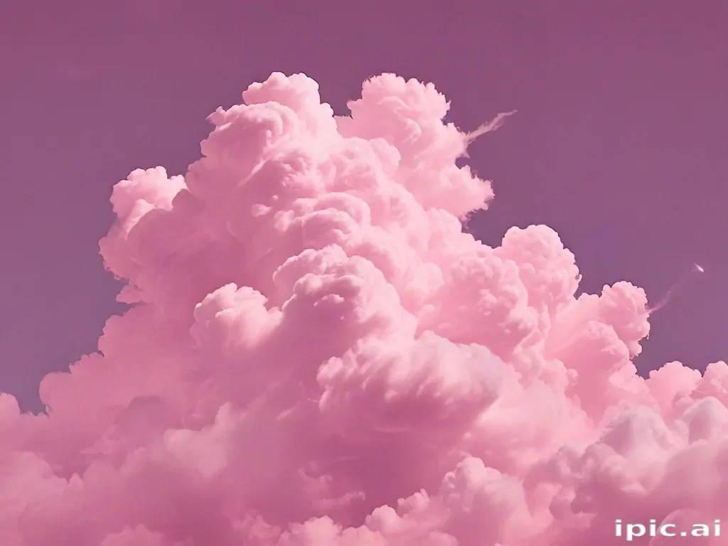 pink cloud aesthetic