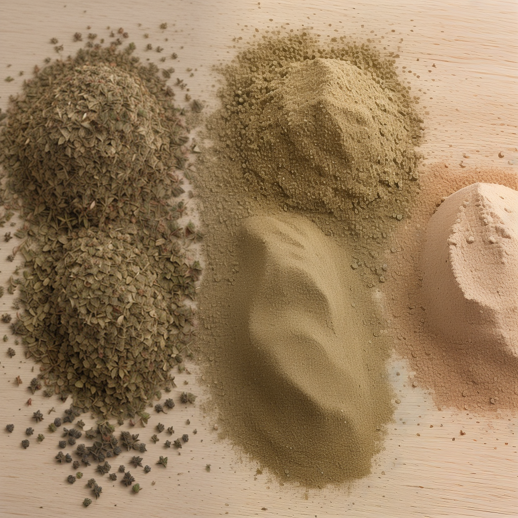 dried oregano vs ground oregano