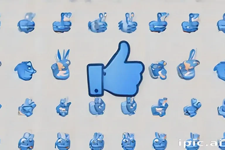 blue thumbs up emoji