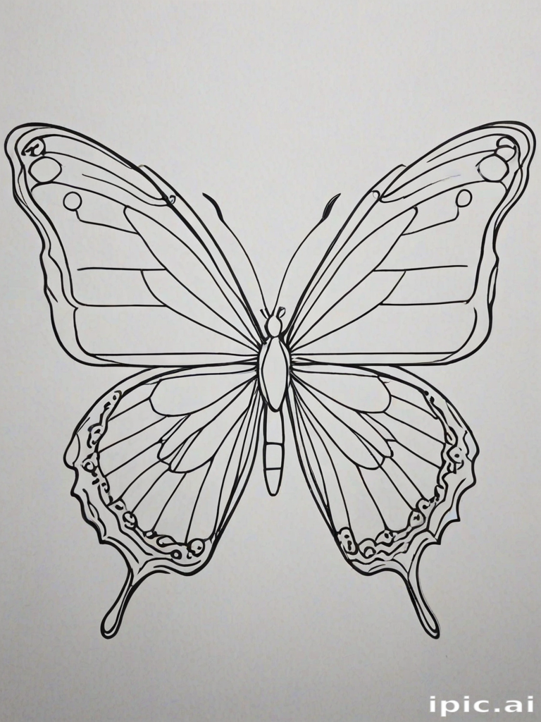 butterfly outline